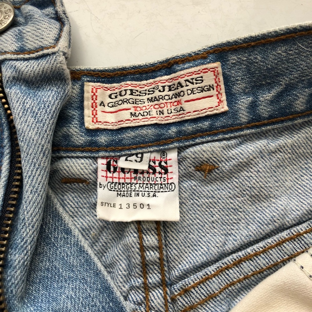 Vintage Guess Jean Mini Skirt